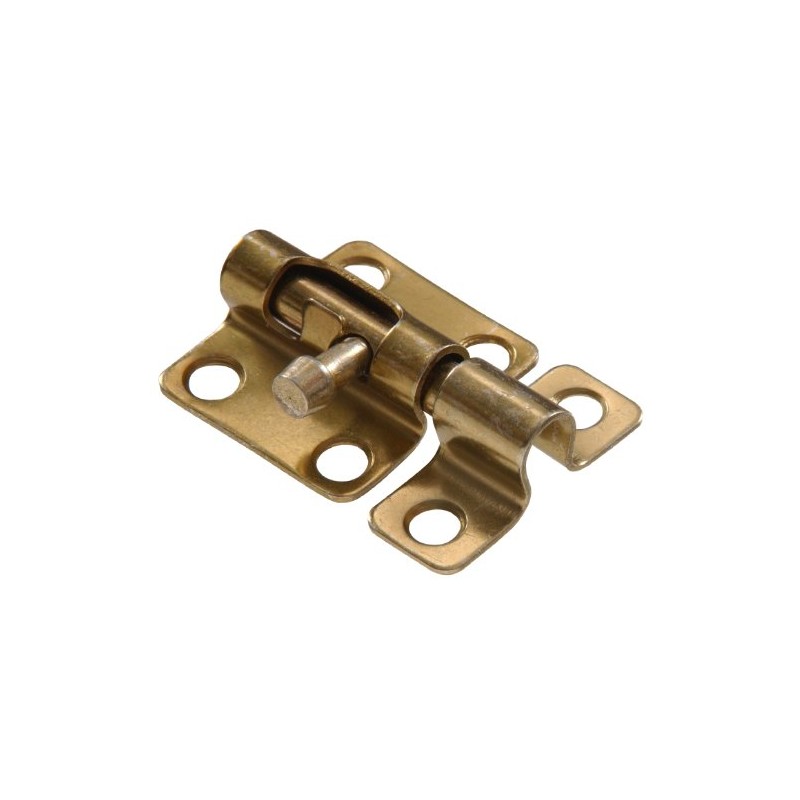 Hillman Hardware Essentials 851007 Barrel Bolt Zinc and Yellow Dichromate