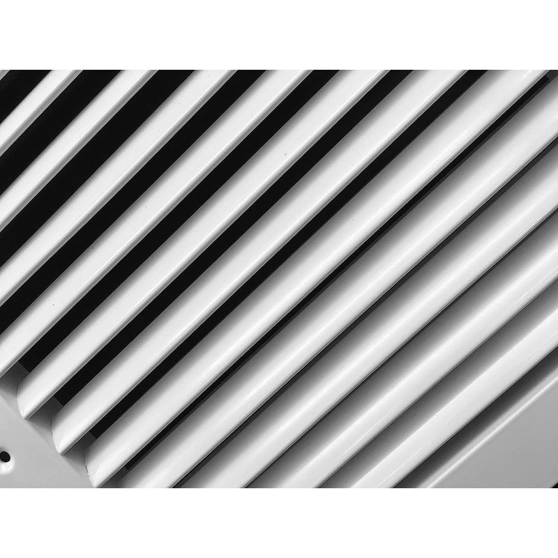 HVAC Premium 8'' X 8'' Aluminum Return Grille - Easy