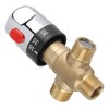 Thermostatic Mixing Valve, Brass Thermostatic Mixer Valve Blending Valve Water