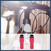 INFINAUTO 2 Pcs Red Metal Bicycle Cable Adjuster Brake Gear