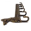 FAPBADRI Brass Keyholder - 6 Hooks Horse Design for Wall/Home