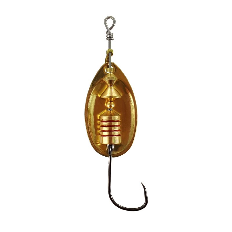 MAPSO - 5 Fishing Spinners REDER-2 OR 4.50 gms. Fish