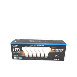 Feit Electric Dimmable Led BR 30 Flood 65W 6 Pack Daylight, 6Count(Pack of 1)