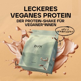 Bulk Vegan Protein Powder, Vanilla, 500 g, New and Improved Formula