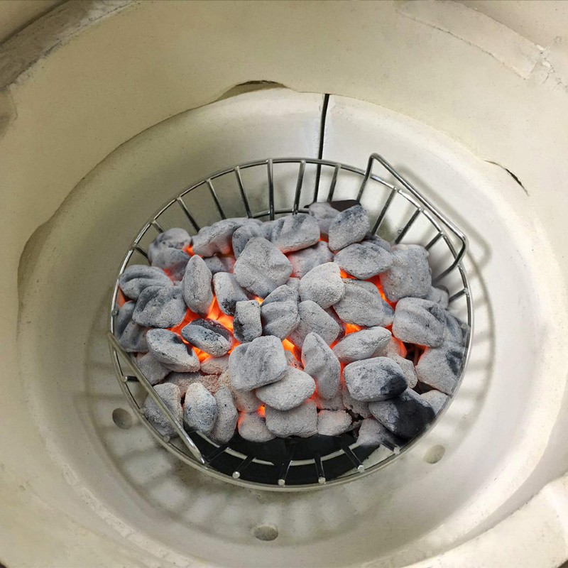 only fire #8568 Stainless Steel Charcoal Ash Basket with Handles