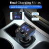 Unbranded Bluetooth 5.0 Car Wireless FM Transmitter Adapter 2USB PD