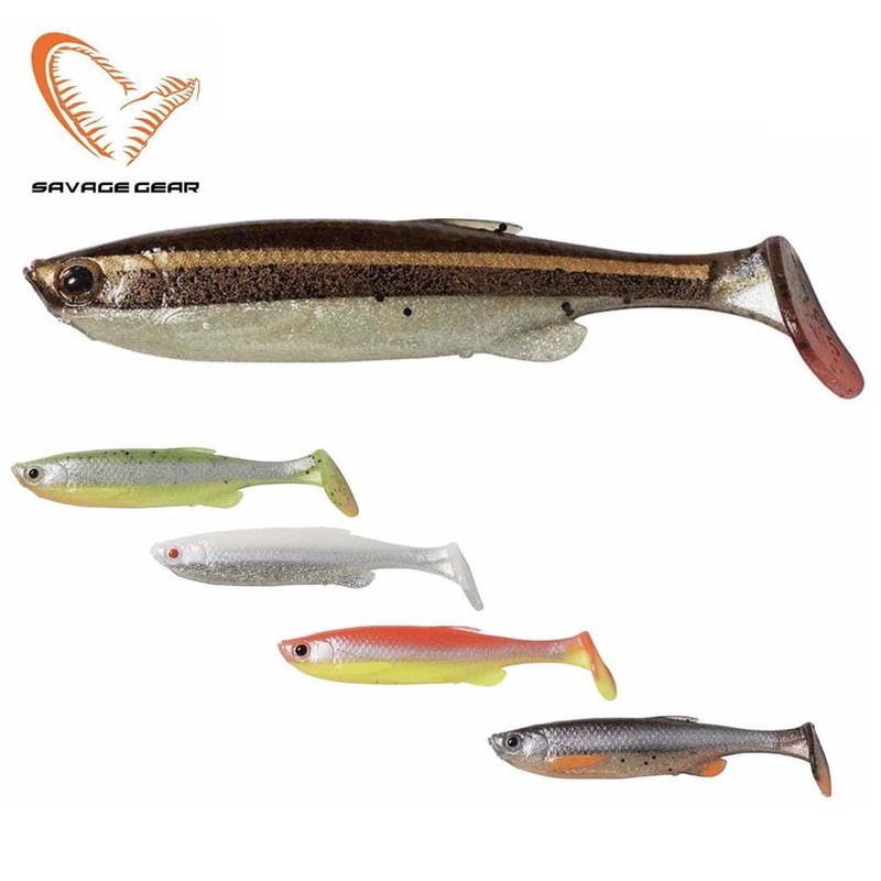 Savage Gear SOFT BAIT LURE LB 3D FAT MINNOW T-TAIL