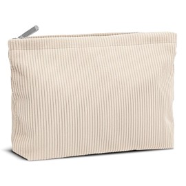 Gvhntk Cosmetic Bags Small Makeup Bag Travel Makeup Bag Corduroy Makeup Purse Pouch with Metal Zipper for Women