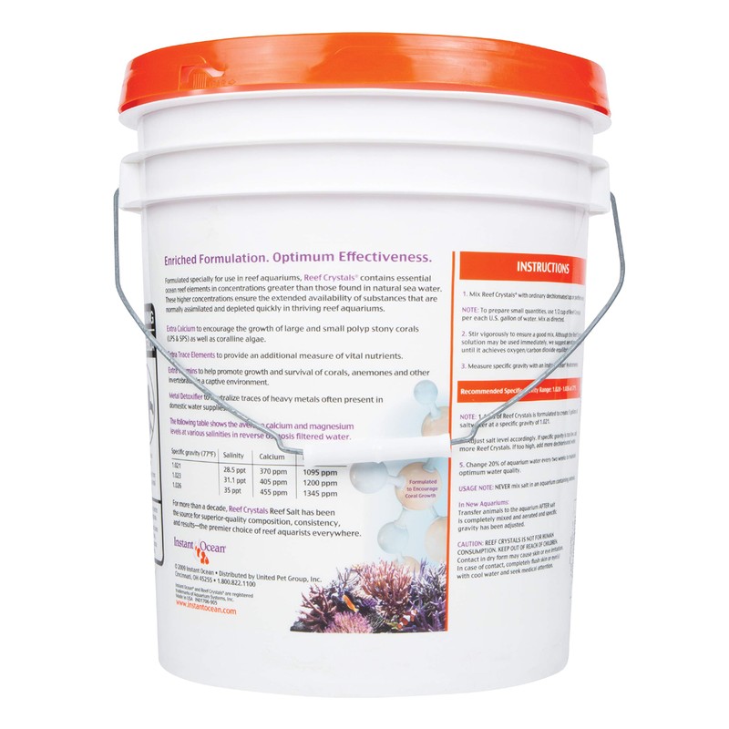 Instant Ocean Instant Ocean Reef Crystals Reef Salt, Formulated Specifically