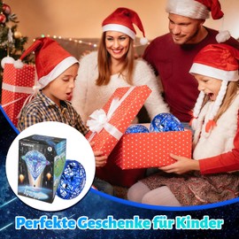 Flying Ball, Mini Drone for Children Toy from 6 7 8 9 10+ Years, Flying Ball with Light, 3D Rotation, Hand Controlled Jumping Hover Ball, Indoor and Outdoor Gifts for Boys