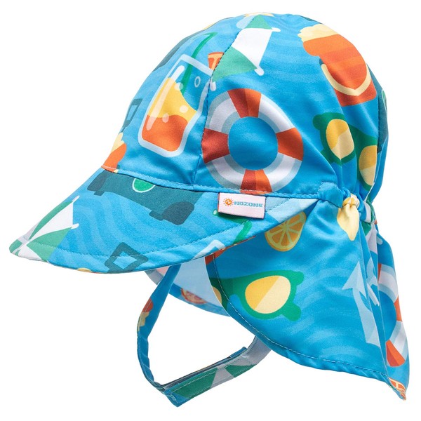 Nozone Better Baby Flap Sun Hat, Wide Brim Breathable Beach
