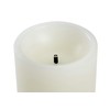 Martha Stewart. Flameless LED, 4 Inch Pillar Candles, Ivory, 2