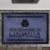 Welcome to Walhalla Viking Doormat XXL 50 x 75 cm