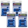 Master Magnetics Screwdriver Magnetizer-Demagnetizer - Blue, Pack of 4, 07524X4