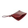GERMANUS Ella Wristlet Clutch and Key Ring Set, Wristlet, Leather,