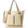 KALIDI FANCY FOREST Men's Tote Bag, Large Capacity, 3-Way Use,