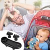 volumoon Universal Pram Tray with Drink Holder, Adjustable Snack Tray