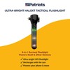 4Patriots HaloXT Rechargeable LED Flashlight, Ultra-Powerful 2000 mAh Battery, 3