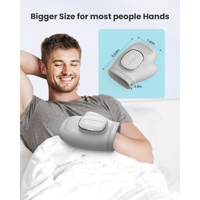 COMFIER Cordless Hand Massager for Arthritis and Carpal Tunnel,2025 Updated