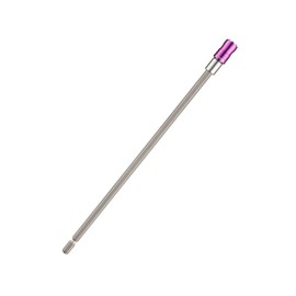 Vessel EXH-250 Slim Long Bit Holder for Electric Tools 0.25 x 9.8 inches (6.35 x 250 mm) Compatible with 40 V