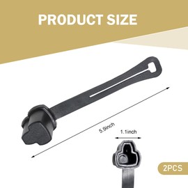 Shakas 2 PCS 3 Prong Plug Protector, Engine Block Heater 120 V Plug End Wiring Harness Cover, Outdoor Flame Retardant Waterproof Silicone Protector with Extension Cord, for Most Cars (Black)