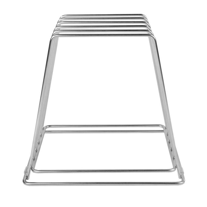 Thirteen Chefs Professional Kitchen Cutting Board Organizer, 1" Slot Stainless