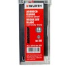 Würth 50x Snap-off Blades 18 mm Extremely Sharp Black Sliding
