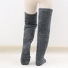 Sexybody Women's Fuzzy Thigh high Socks Over Knee Cozy Fluffy