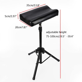 29-39" Tattoo Arm Rest for Tattooing Tripod, Mobile Work Station Ergonomics Soft Cuishion GDAE10 Stand Desk Table Workbench Tray Portable Work Station Drawing Supplies Equipment Supply Home Spa