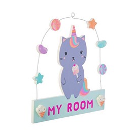 Sass & Belle Luna Caticorn Sweeties Hanging Plaque