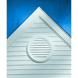 Alcoa Home Exteriors RDGV22 PW 22'' Round Gable Vent