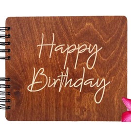 Party Sign-In Memory Albums, Keepsakes, Journals, Scrapbooks | Happy Birthday Decorations & Logbooks | Celebration Mom, (Small: 8.5"L x 7" W x .75"H)