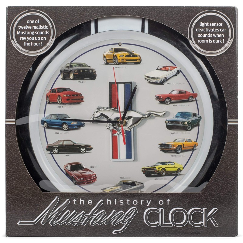 Mark Feldstein Reloj Historia de Mustang, 33 cm