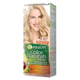 GARNIER - COLOR NATURALS Creme - Permanent hair color - 10 Very Bright Blonde (PACK OF 3)