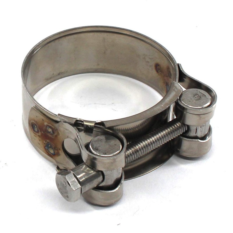 304 Stainless Steel T-Bolt Clamp 48-51mm Hose Clamp Tool 4PCS