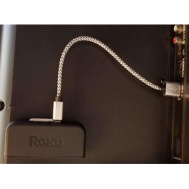 ienza Braided USB Power Cable Cord for Powering Up Your Roku Express, Roku Streaming Stick, Roku Premier and Chromecast (Not Compatible with Roku Streaming Stick+ Plus)
