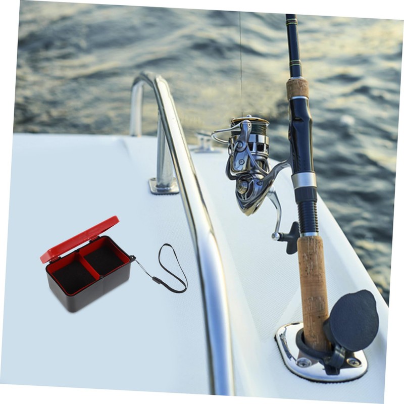 Kisangel Fishing Bait Cooler 2pcs Insulated Fish Container for Red