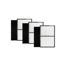 Nispira Type A2 Size True HEPA Replacement Filter For Filtrete Room Air Purifier FAP-C02-A2, FAP-C03-A2, FAP-T03-A2, Part 1150101, 3 Packs