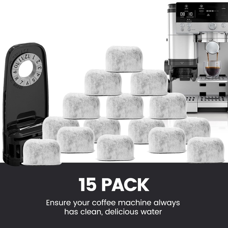 MIMORE Coffee Water Filter - 15 Pack Coffee Maker Water