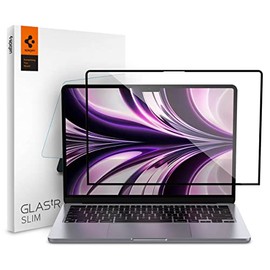 Spigen Tempered Glass Screen Protector [Glas.tR Slim] Designed for Macbook Air 13.6 inch (M2 / 2022 released) - 1 Pack
