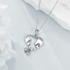 YFN Veterinary Necklace Sterling Silver Vet Techs Pendant Veterinarian Stethoscope