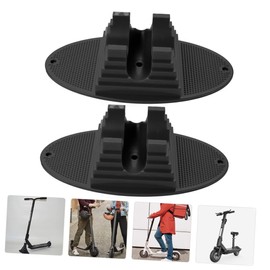 BESPORTBLE 2Pcs Universal Scooter Stand Plastic Scooter Parking Rack for Boys and Girls Bikes Accessories Black