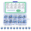 Glvaner Variable Resistors, 500-1M ohm, Set of 100, Potentiometer, Semi-Fixed