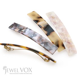 JewelVOX Barrette, Hair Accessories, Square, Adult