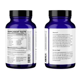 Ora Organic Ora Organic Probiotics with Prebiotics - 52 Billion CFU 11 Clinically Studied Strains for Digestive Health, Trust Your Gut, Gluten Free, 60 Capsules