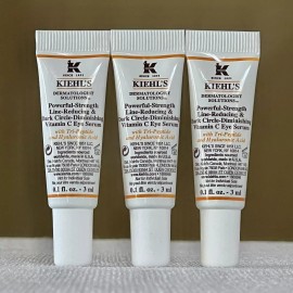 Kiehl's KIEHL’S POWERFUL-STRENGTH LINE-REDUCING VITAMIN C EYE SERUM (0.1OZ/3ML) 3X PCS