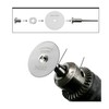 AMSAMOTION High Speed Steel Rotary Tool Blades; 8 Small Circular