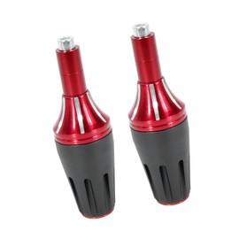 VekAuto 2pcs Red Motorcycle Universal Frame Slider Crash Protector M8 Auto Accessories