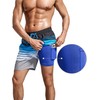 SILKWORLD Mens Swim Trunks 2 in 1 Quick Dry Swim