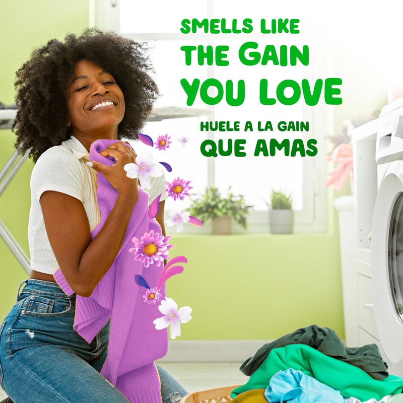 Gain Powder Laundry Detergent, Moonlight Breeze Scent, 69 Loads, 82